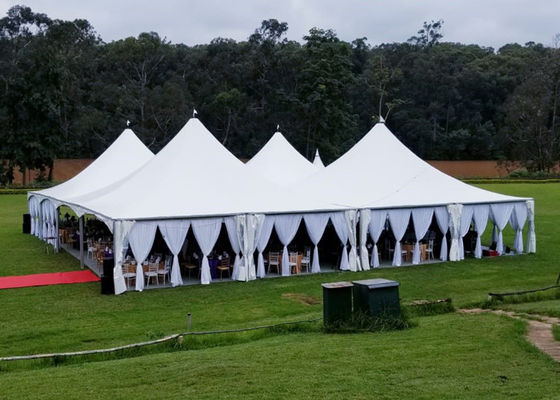 Commercial Party Pagoda Tent 10x10m Wedding Party Bline Tent Alpain Tent 10x10m 6x6m 5x5m With Ceiling And Curtain